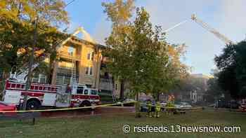 6 people rescued following apartment complex fire in Ghent section of Norfolk