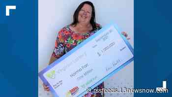 Newport News woman wins $1 million in lottery
