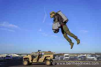 Jet suit display hints at future of armed forces - Barrhead News