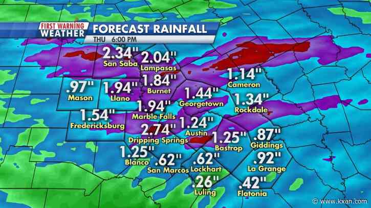 Major change in the weather on Wednesday