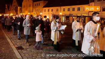 Nacht des Lichts in der Aichacher Stadtpfarrei - Augsburger Allgemeine