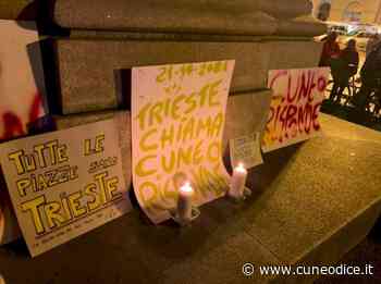 Cuneo, la protesta contro il Green pass prosegue in piazza Ex Foro Boario - Cuneodice.it