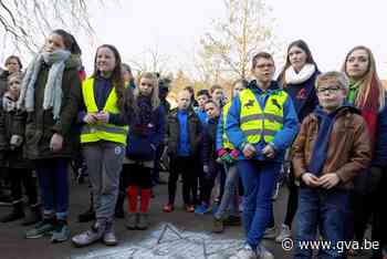 Gemeente deelt fluohesjes uit aan jongeren (Vosselaar) - Gazet van Antwerpen