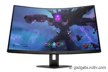 HP Omen 27c Curved Gaming Monitor With 240Hz Refresh Rate, HDR400 Support Launched