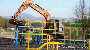 Fulda: Landesgartenschau 2023 - Fitness-Parcours nimmt Formen an - Fuldaer Zeitung