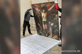 Dresden: Frauenkirchenmaler empört: Gemälde wird abtransportiert - Sächsische.de