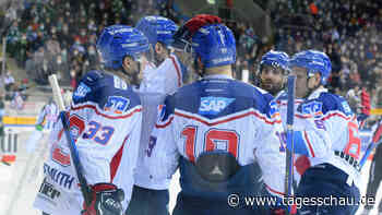 Eishockey, DEL: Mannheim festigt Tabellenführung - tagesschau.de