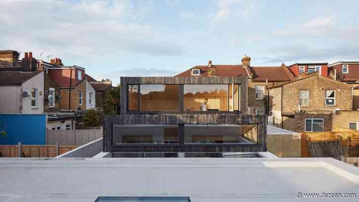 Studioshaw uses clerestory windows to draw light into home on London infill site