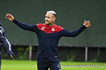 Nainggolan vliegt er weer helemaal in op training bij Royal Antwerp FC