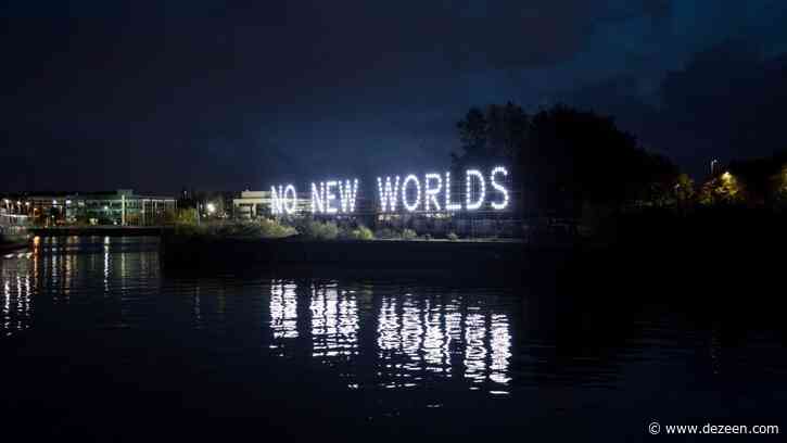 No New Worlds artwork installed at COP26