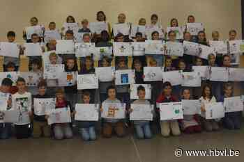 Leerlingen 3K werken droommachines uit op papier (Kinrooi) - Het Belang van Limburg Mobile - Het Belang van Limburg