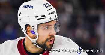 Montreal Canadiens recall Alex Belzile from the Laval Rocket - Habs Eyes on the Prize