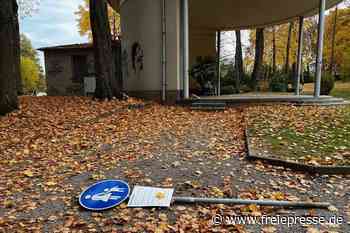 Spur der Verwüstung im Reichenbacher Stadtpark - Freie Presse