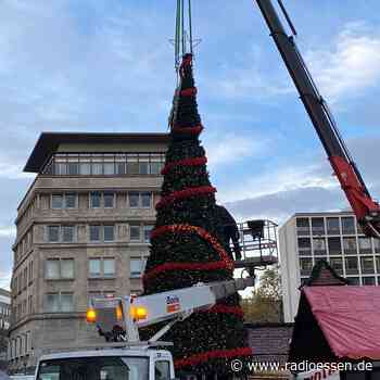 Weihnachtsmarkt Essen: Aufbau läuft auf Hochtouren - Radio Essen