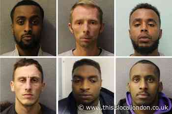 Six men jailed after stealing £46,590 from cash machines