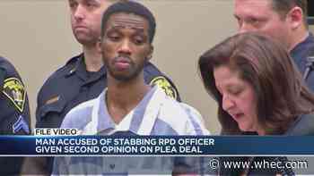 Man accused of stabbing RPD officer Wright officer given 2nd opinion on plea deal