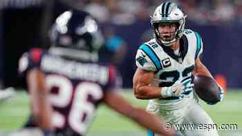 Panthers' McCaffrey steps closer to return off IR