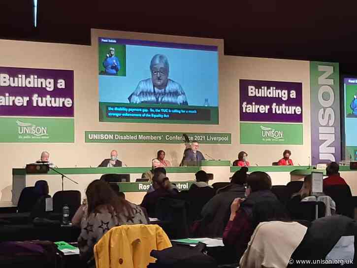 Panel debate kicks off UNISON’s national disabled members’ conference