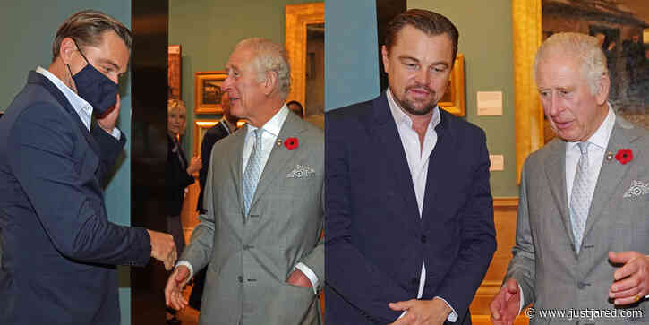 Leonardo DiCaprio Meets Prince Charles at Climate Change Conference (Photos)