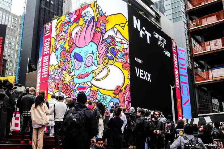 Kunstwerk van jonge Belg prijkt op Times Square in New York: “Dit is geweldig, het is mijn droomstad”