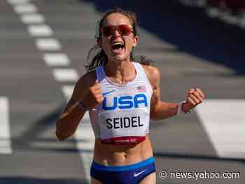Olympic medalist said opponents were shocked she finished the marathon because she was having 'too much fun in the hotel' - Yahoo News