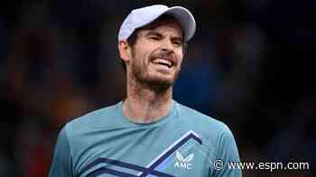 Andy Murray suffers early Paris Masters exit in marathon defeat to lucky loser Dominik Koepfer - ESPN