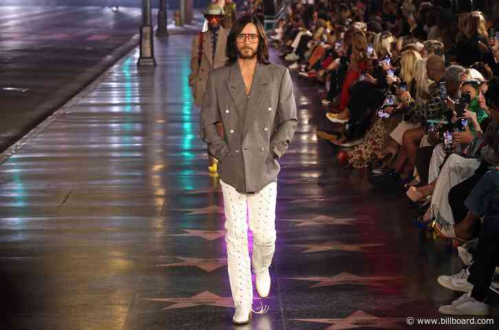 Gucci Turns Hollywood Boulevard Into a Runway With Jared Leto, Lizzo, Billie Eilish, Miley Cyrus & More