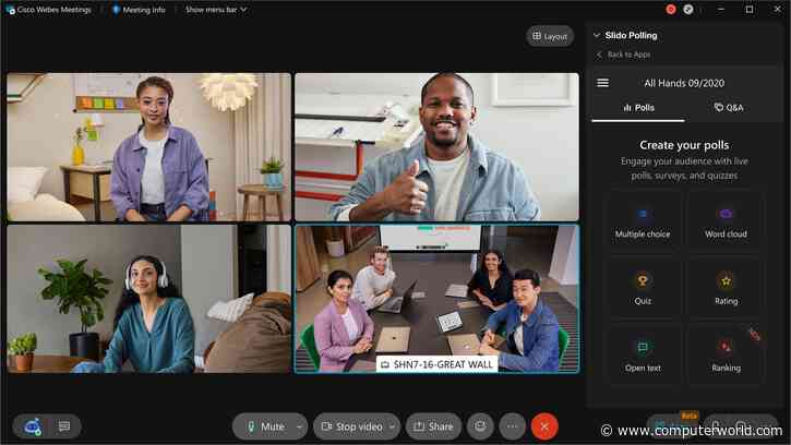 Cisco moves Webex toward a collaboration lead