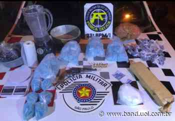 Homem é preso com drogas e arma no Parque Tabatinga, em Lorena - Band Jornalismo