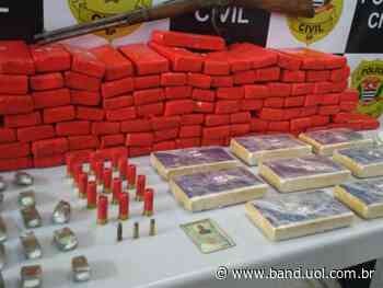 Policia apreende 102 tijolos de maconha e outras drogas em Lorena - Band Jornalismo