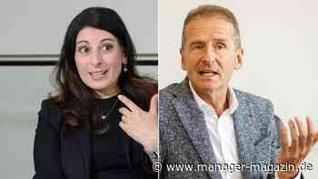 Volkswagen Mitarbeiterversammlung in Wolfsburg: Was vom Duell Herbert Diess gegen Daniela Cavallo zu erwarten ist