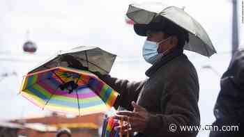 Bolivian capital being broiled by extreme UV radiation