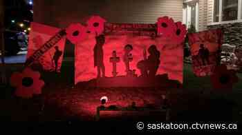 Sask. woman builds Remembrance Day display to honour veterans