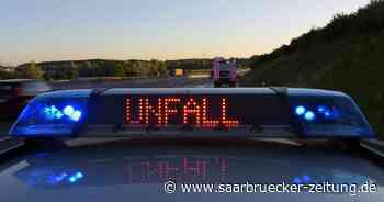 Unfall auf der B 41 in Neunkirchen - Saarbrücker Zeitung