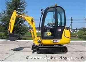 Hyndburn man used JCB to smash his way out of compound