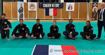 Frontignan - 2 Frontignanais sur les marches des podiums des Championnats du monde de Qwan Ki Do - OCCITANIE tribune