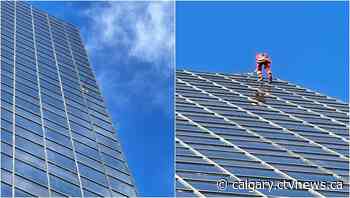 Roads in downtown Calgary closed while crews secure shattered high-rise window - CTV News Calgary