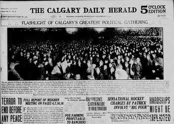 The Prime Minister delights Calgarians — 101 years ago: From the archives - Calgary Herald