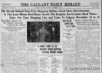 Calgary's $5-million 'Big Shopping Festival' of 1913: From the archives - Calgary Herald