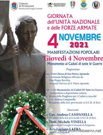 Putignano - Celebrazioni del 4 novembre - Putignano Informatissimo
