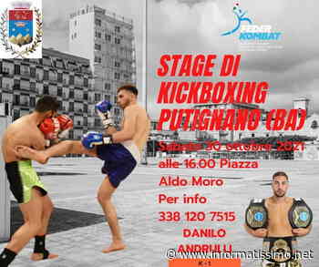 Putignano - Stage di Kick Boxing su Piazza Aldo Moro - Putignano Informatissimo