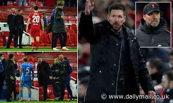 Liverpool vs Atletico Madrid: Diego Simeone snubs handshake with Jurgen Klopp AGAIN