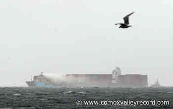Refrigerators, styrofoam, garbage on B.C. beaches after containers spilled from ship - Comox Valley Record
