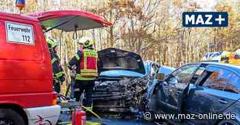 Drei Verletzte bei Unfall auf der B 188 bei Rathenow - Märkische Allgemeine Zeitung
