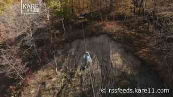 KARE in the Air: Kerfoot Canopy Tour zipline
