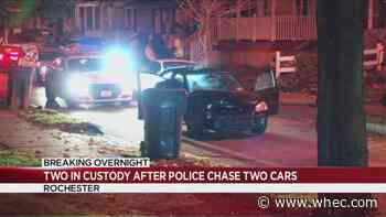 Rochester Police: 3 in custody following multiple chases with stolen cars