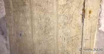 Ontdekking door aannemer Brakel krijgt plek in Militair Museum; graffiti vertelt een eeuw militaire geschiedenis - BD.nl