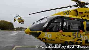 Ulmer ADAC-Hubschrauber rettet jetzt Leben in Jubiläums-Deko - Augsburger Allgemeine