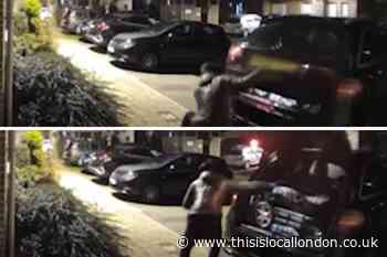 Dartford: Police hunt for man after alleged theft from car
