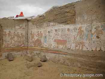 Tomb Of Chief Official To Pharaoh Ramses II Uncovered